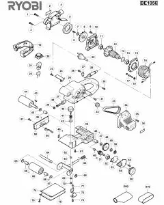 Buy A Ryobi BE1056 Spare part or Replacement part for Your Sanders and Fix Your Machine Today